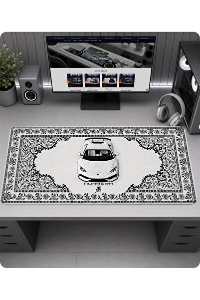 RUGRUMBA PRS1006 40x90cm Gaming Player XL Mousepad cu margini cusute, dimensi...