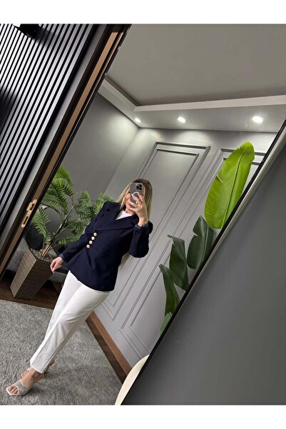 3e Rose GOLD DÜĞME DETAY BLAZER