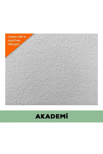 BAOHONG Watercolor Academy Block Notebook (Cold Press) 38X13Cm, 100% Cotton, 300Gr (20 Sheets)
