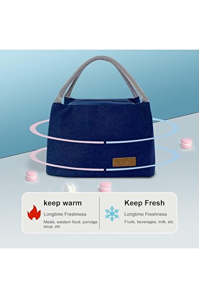 GENERAL Mylindde Lunch Bag, Insulated Lunch Tote Bag with Adjustable Strap, R...