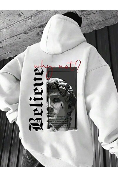 Urban Look Unisex Oversize Kapüşonlu Hoodie Sweatshirt – Premium Pamuklu, Gün...