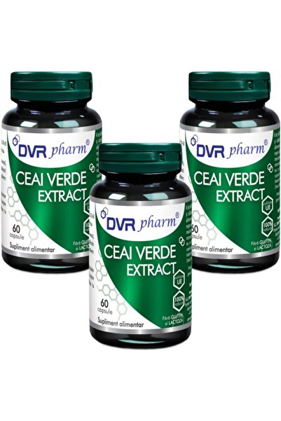 DVR Pharm Pachet Ceai Verde "Camellia sinensis" extract standardizat 700mg (m...