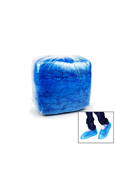 Marsilyan 1000-Piece Shoe Covers 9 Micron - Single Rubber () Ilkel-Grp9Y84