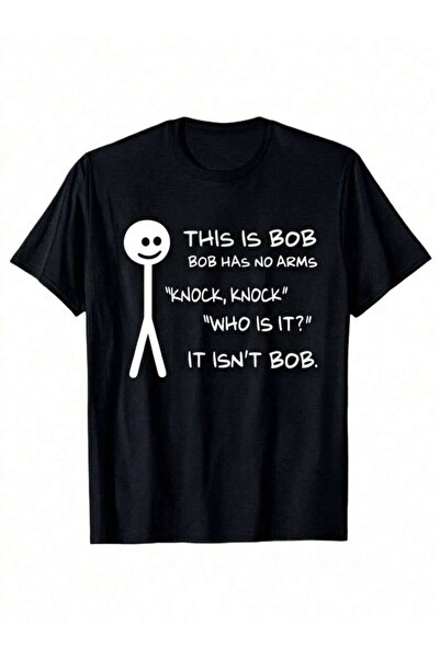 NOURAM Funny This Is Bob Men's T-Shirt, Humor Tee Men, Short Sleeve Shirts Gi...