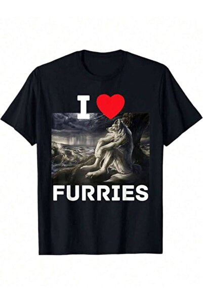 LİNA06 I Heart Furries Funny Cringe Furry Alpha Werewolf Wolf Meme Men Women ...
