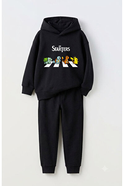 Let's Wear The Starters Premium Sweatshirt & Sweatpants Set for Kids - 2 Piec...