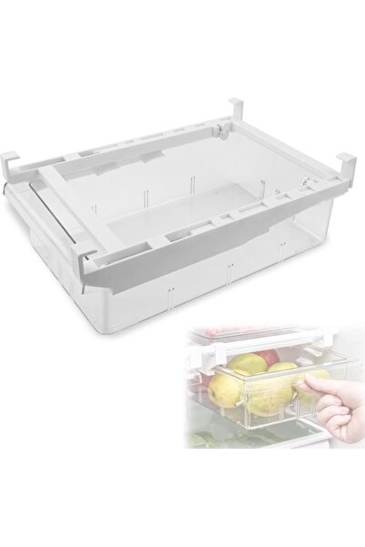 STARSTAR Pull-Out Transparent Refrigerator Drawer Organizer Box for Vegetable...