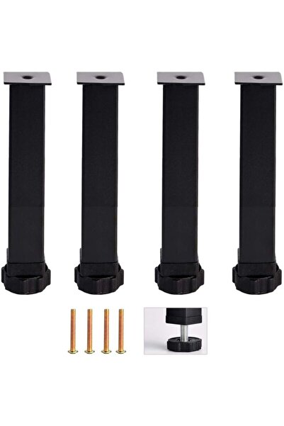 STARSTAR 30cm metal furniture legs, adjustable furniture legs, wrought iron f...