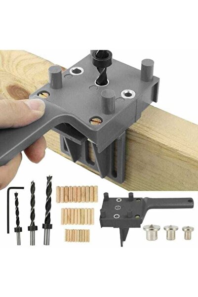 STARSTAR 41-piece tenon and drill bit set with 6/8/10mm tenon center locating...