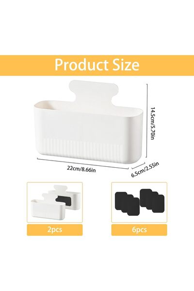 STARSTAR Magnetic storage boxes - 2-Pack large magnetic marker holders w/2 di...