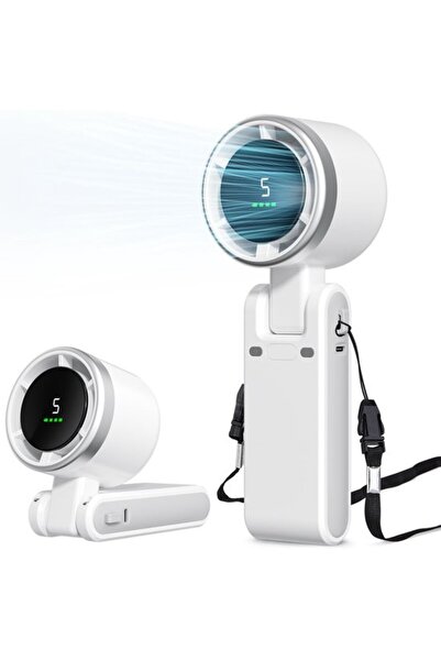 Morvena Picks Ventilator portabil - Mini ventilator - Ventilator de gât - 5 t...