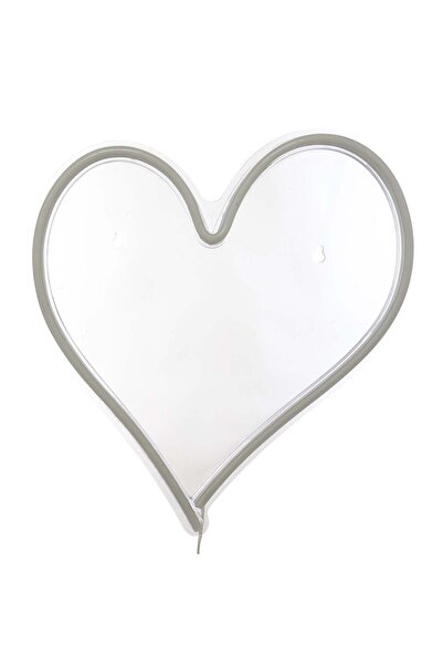 Atmosphera LED Neon de perete "Inimă" - Roșu, L. 32 cm