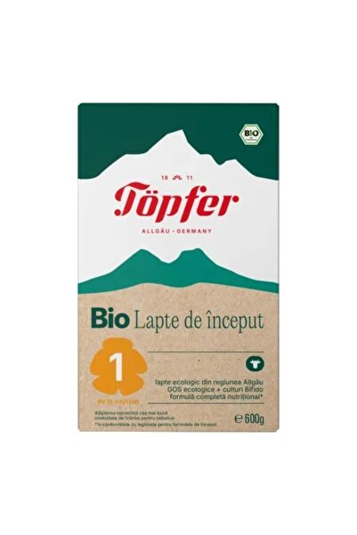 Töpfer Lapte praf Bio 1 Lactana, 0 luni+, 600 g, Topfer
