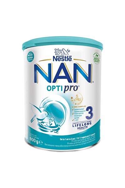 Nestle Lapte praf Nan 3 OptiPro, 12 luni+, 800 g,