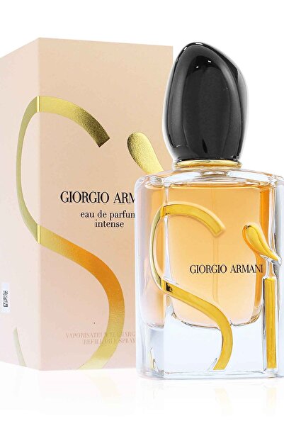 Giorgio Armani Sì Intense Apă de parfum pentru Femei, 100 ml, flacon reîncărc...