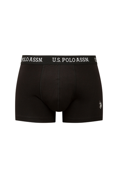 U.S. Polo Assn. Erkek 301 Siyah 3 lü Boxer
