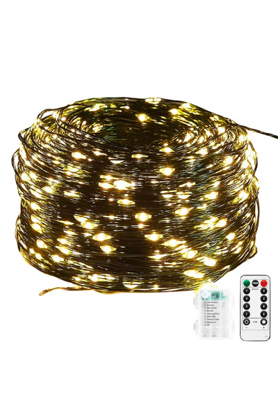 OEM Ghirlandă luminoasă decorativă cu 100 LED-uri, impermeabilă, cu 8 moduri,...