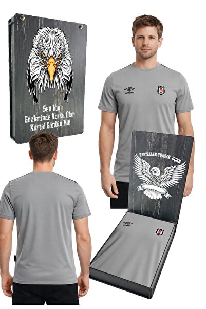 Beşiktaş Umbro Training T-Shirt Cotton 25/26 Uv with Gift Box