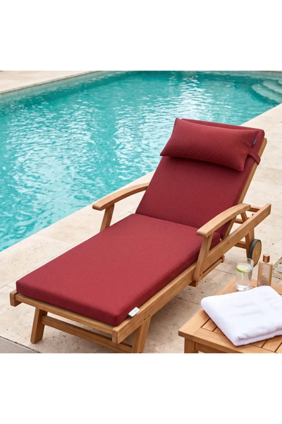 TextiLici Saltea Sezlong Premium 2 Segmente, Material Oxford 300g/mp, Husa De...
