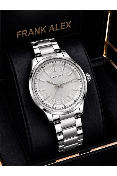 Frank Alex 2 Years Warranty Steel Cord 3 Atm Men's Wristwatch Fg.X7325.4