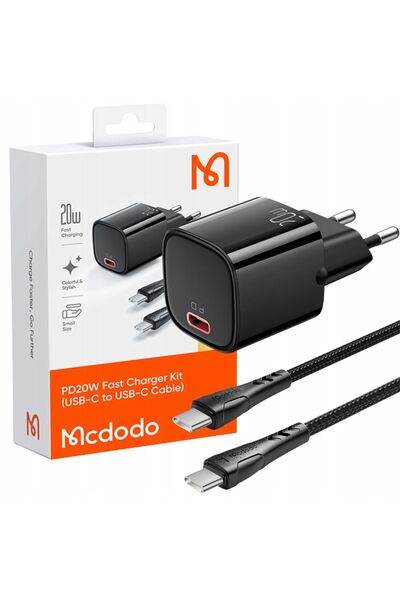Mcdodo Încărcător rapid de perete, sursă de alimentare pentru iPhone, cablu U...