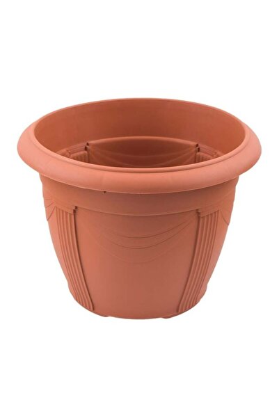 BAMI NETWORK Ghiveci flori plastic teracota Ø50x38.5cm gradina