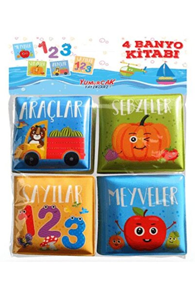 Yumurcak Yayınları 4’lü Set Banyo Kitabı