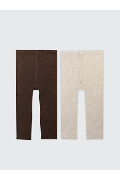 LC Waikiki Rmz Gi̇yi̇m Farkiyla Baby Boy Pantyhose 2-Pack
