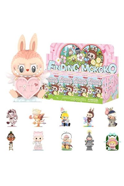 Pop Mart Finding Mokoko Series Figures Random Figures Anime Action Figures Co...