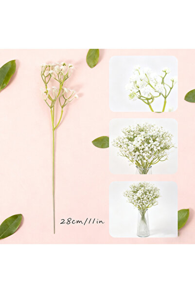 choice2 20PCS Beige 10/20/30Pcs Gypsophila Artificial Breath Flowers Bouquet ...