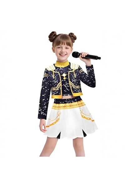 Funny Party Team Costum Cosplay KPop Vânătorii de Demoni, Zoey, cu jachetă, 1...