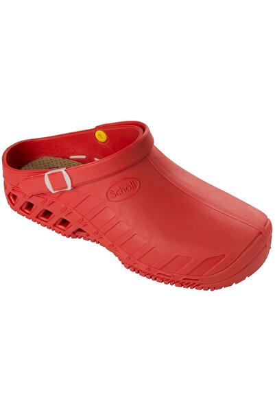 Scholl Saboti de lucru autoclavabili Clog Evo, rosu, marimea 38/39,