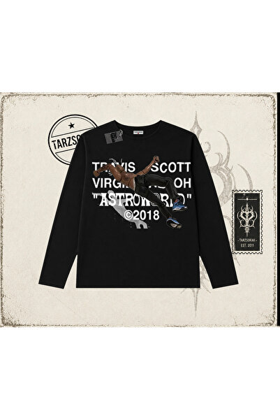 Tarzsokak Unisex Travis Scott Astroworld 2018 majica sa dugim rukavima i okru...