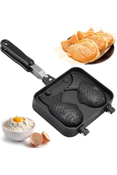 STARSTAR Fish-shaped waffle maker non-stick coating,perfect for making & cake...