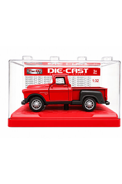 Tian Du 1:32 Scale Diecast Metal Car Model with Acrylic Display Box - Pull Ba...