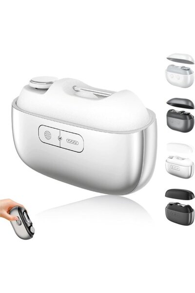 STARSTAR Electric Automatic 3-in-1 Nail Clippers with Magnetic Cover - USB Re...