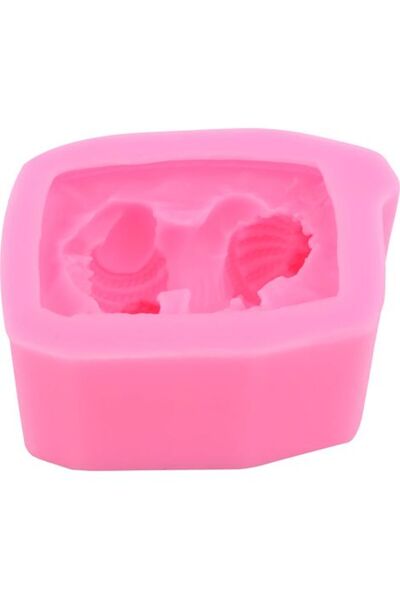 STARSTAR This 3D silicone mold, shaped like a sleeping baby, is perfect for m...