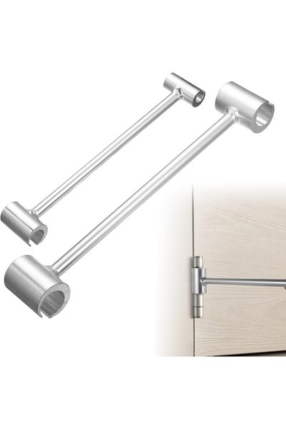 Morvena Picks Set de 2 chei pentru reglarea balamalelor ușilor, unelte pentru...