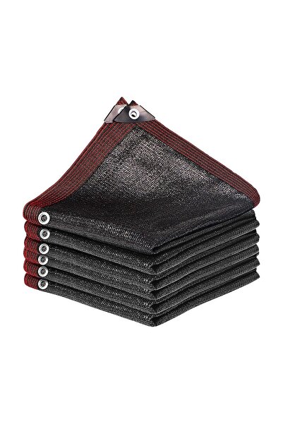 STARSTAR 500x400cm Multi-Purpose Sunshade Cover, Perforated Densely Edged Bla...