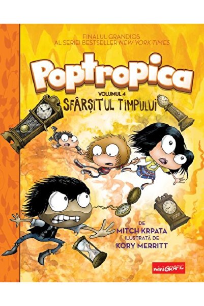 Grupul Editorial Art Poptropica Vol.4: Sfarsitul timpului - Mitch Krpata, Kor...