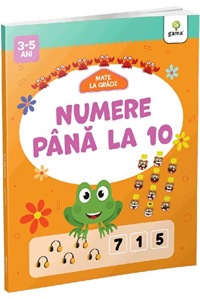 Gama Numere pana la 10. Mate la gradi 3-5 ani