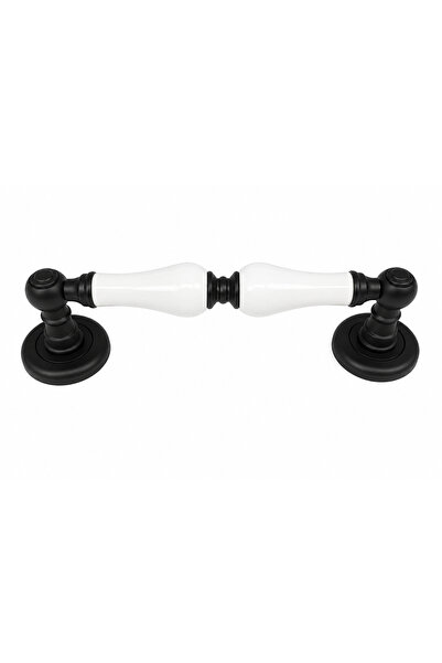 Condi Collection Brass Raw Material Porcelain Handle Black Oxide Pull Handle ...