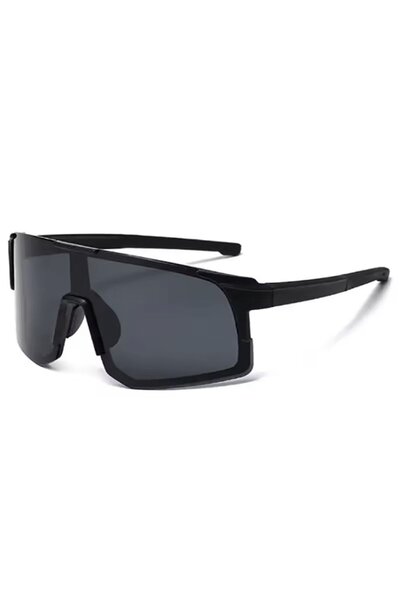 STARSTAR Unisex Black Frame Polarized Sunglasses with UV Protection, Lightwei...