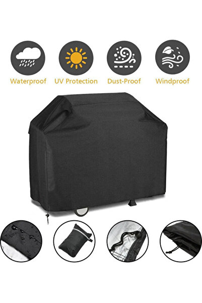 STARSTAR Barbecue Grill Cover Gas Lid Rain Protective Waterproof Tarpaulin Ou...