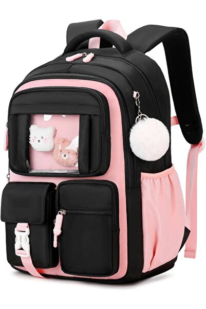 STARSTAR Girls' schoolbag, breathable schoolbag suitable for elementary schoo...