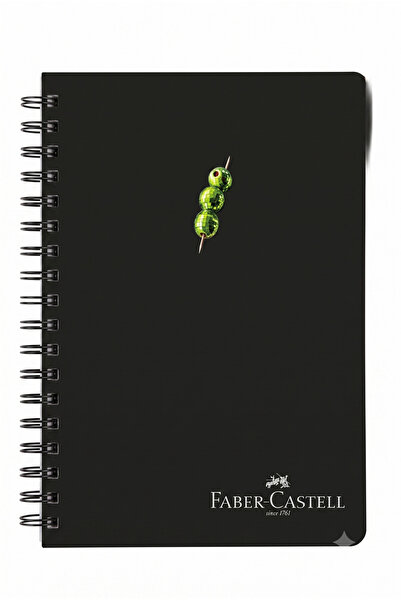 Faber Castell دفتر ملاحظات بغلاف من الورق المقوى من إف سي ديسكو فروتس، مخطط ح...