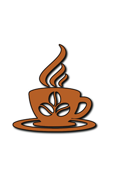Gabcom Tablou Multilayer din Lemn - Coffee Cup5 - , Dimensiune 30 x 30 cm, De...