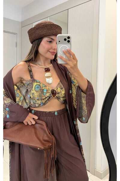 VIORA FASHION بدلة كيمونو