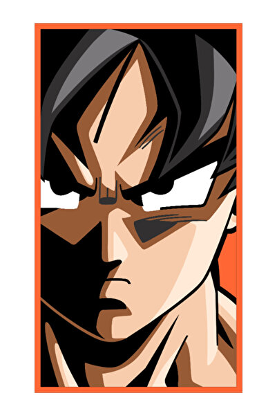 Gabcom Tablou Multilayer din Lemn – Goku1 – Dimensiune 30 x 20 cm, Decor 3D p...