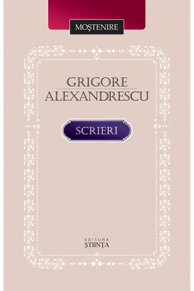 Stiinta Scrieri - Grigore Alexandrescu